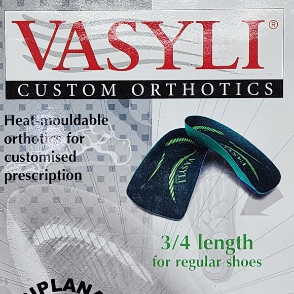 Vasyli Unisex 3/4 Length Low Density Custom Orthotics - M - Picture 11 of 14